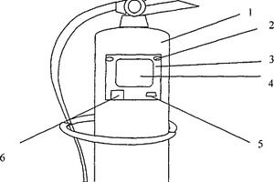 带LED显示屏的灭火器