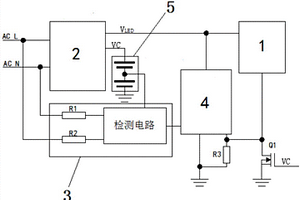 应用于LED应急灯的控制电路