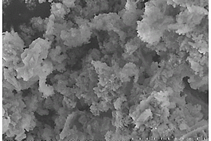 絮状团聚结构硫铁钠材料及其制备方法