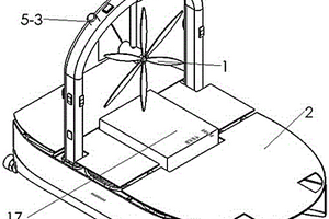 自供电、供氧的水面机器人