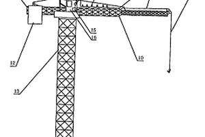 风力发电系统应用于建筑塔式起重机上的照明装置