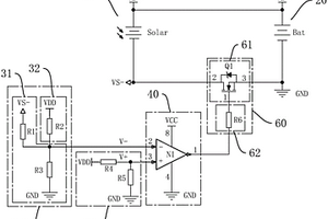 太阳能板防反接保护电路