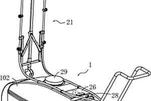 重心平衡的推车式喷雾器