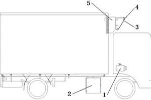 适用轻卡蓝牌冷藏车的独立储能式电动制冷机组