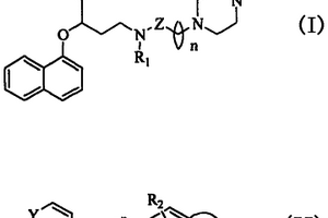 长链芳香哌嗪修饰的度洛西汀类似化合物及制备和应用