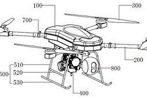 油电增程式六旋翼无人机