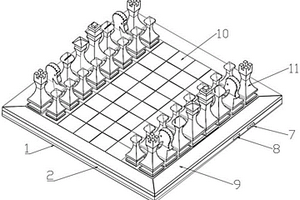 新型发光国际象棋盘