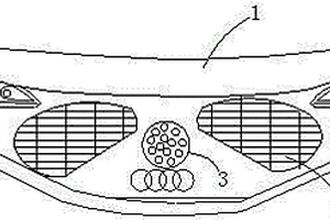 蜂眼形状的汽车格栅