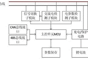 路灯电缆防盗检测装置