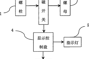 大型螺栓防止松脱报警装置