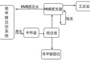 采用MVR蒸发器处理苯甲醇废水的方法