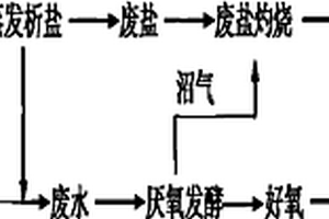 纤维素生产中高含盐有机废水的净化处理工艺