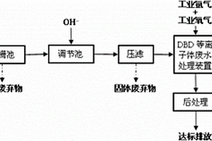 线形DBD等离子体有机废水处理装置