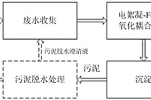 烟气脱硝催化剂再生工艺废水的电化学处理方法