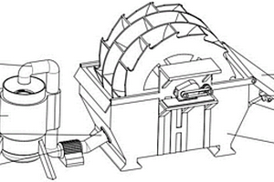 工业制砂用环保型洗砂机