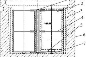 核电厂用混凝土桶废水过滤器芯子固定支架