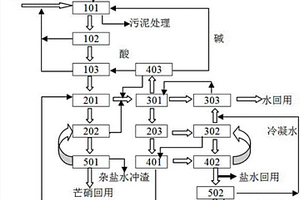 高盐废水精制盐的方法及系统