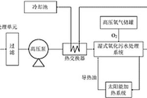 有机废水的湿式氧化处理系统及方法