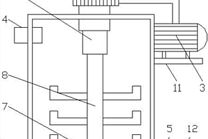 可上下搅拌的工业废水处理用设备
