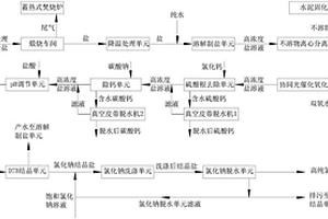 将工业废水处理所产杂盐资源化的方法