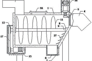 工业废水处理用螺旋输送装置