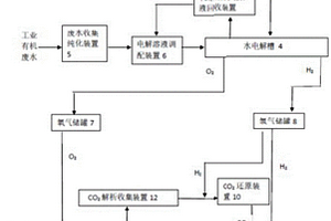 风、光弃电和工业有机废水用于煤制天然气的系统及方法