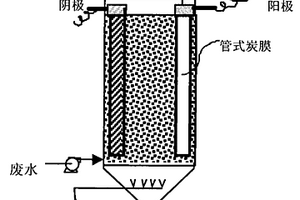 用于难生物降解废水治理的膜电耦合处理技术及装置