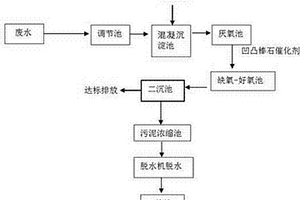 凹凸棒石催化剂深度处理印染废水工艺