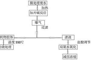 含次氯酸钠、PVP的高COD膜生产废水的处理方法