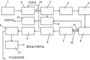 脱硫废水的微滤-纳滤-反渗透膜组合处理系统及工艺