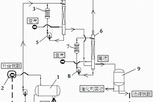 湿式催化氧化治理含硫酸有机废水的装置及其治理工艺