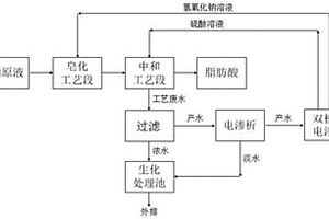 膜法高值化处理脂肪酸废水工艺