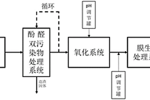 高醛酚双污染物有机废水的处理系统