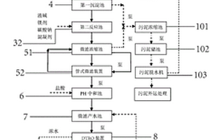 采用DTRO装置的洗烟废水回用处理装置及方法