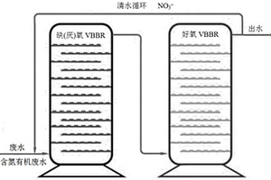 基于VBBR以含氮有机废水为碳源的城市污水深度脱氮工艺