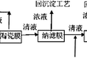 离子型稀土矿山废水膜分离技术处理方法及装置