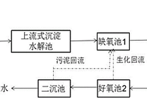 基于两级AO装置的高电导率废水处理方法