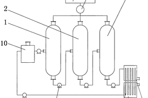 用于提取有机过氧化物生产废水中轻组分的多级闪蒸装置