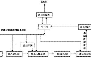 甘氨酸残液浓缩工段高COD冷凝废水处理工艺