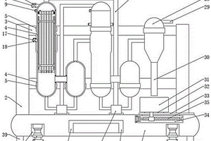 处理锂电废水的多段降膜蒸发器