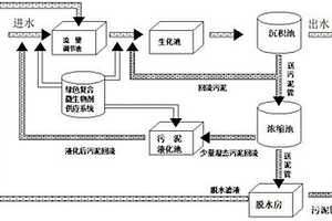 绿色复合微生物剂进行废水处理和除臭的方法及处理装置