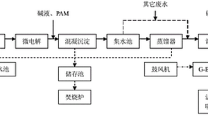 高含盐、高浓度有机废水处理工艺及方法