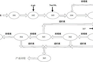 煤化工废水的处理系统