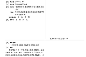 处理废水的多孔陶粒及其制造方法