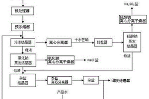 含盐废水分质回收系统