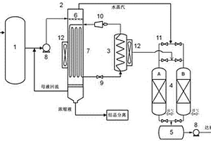 焦化废水反渗透浓水零排放低能耗装置及处理方法