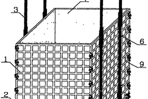 废水处理用模块化柔性连接填料容器及其制作方法