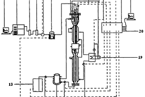 产沼气的废水处理装置及该装置所用的自循环厌氧反应器