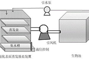 低成本处理高盐废水的系统及处理方法