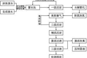 涂装废水含氮处理排放系统